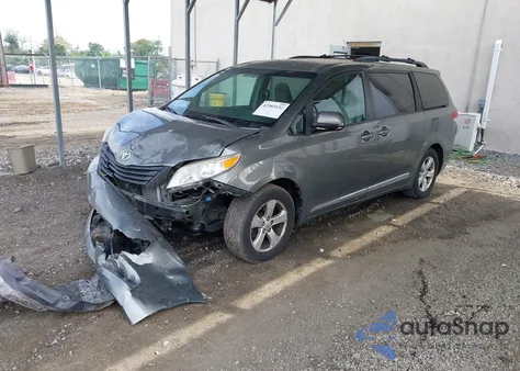 2013 Toyota Sienna Le V6 8 Passenger из США, поврежденный, VIN 5TDKK3DC4DS396011
